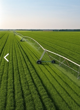 Câmp agricol modern